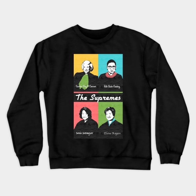 The Supremes Crewneck Sweatshirt by candhdesigns